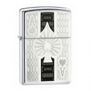 ��������� Zippo - 24196 Ace - High Polish Chrome