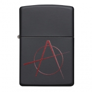 ��������� Zippo - 20842 Anarchy - Black Matte