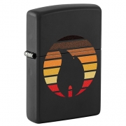 ��������� Zippo - 46168 Colorblock Black Matte